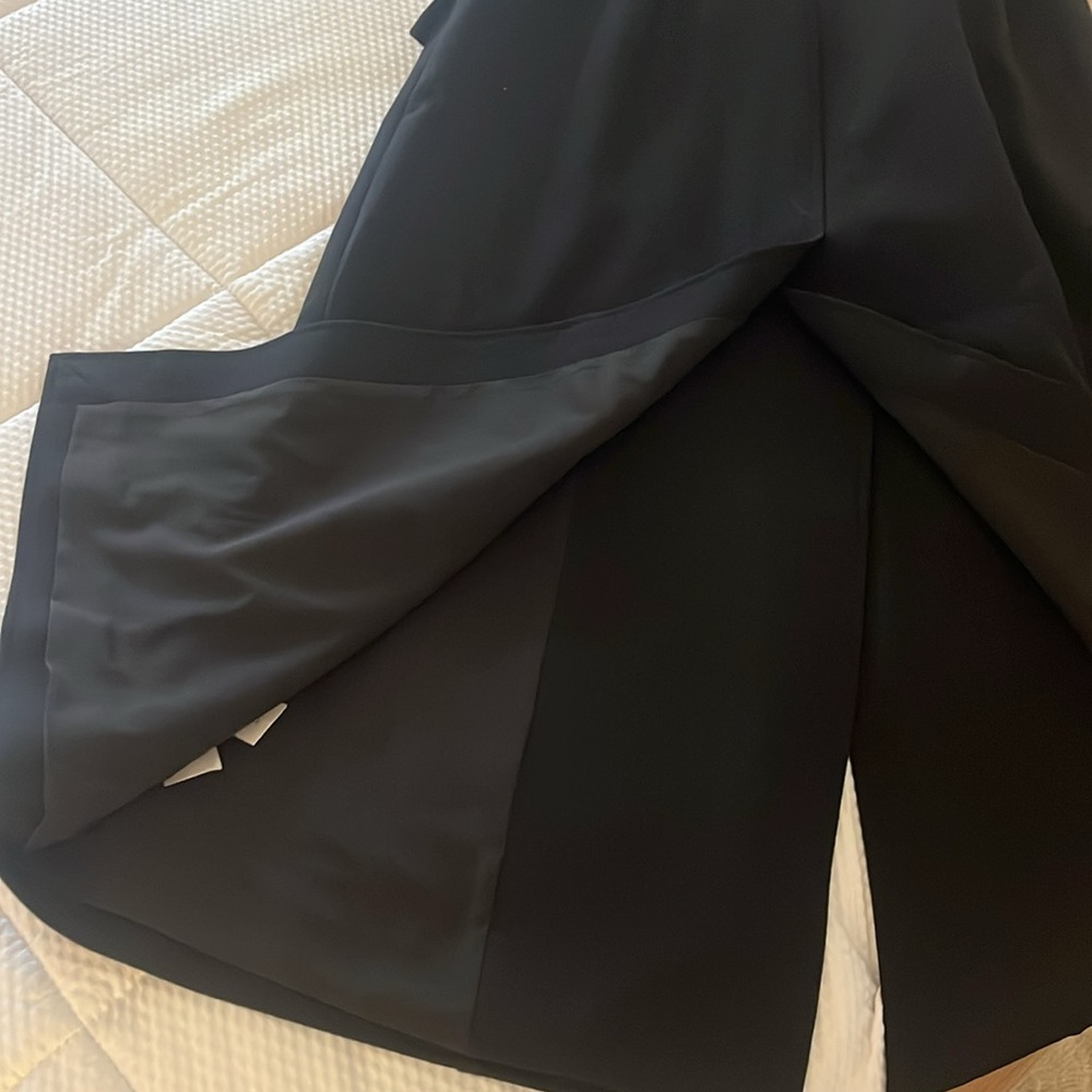 French connection, black trench coat dress. Size 0. Excellent  condition. New. - Picture 6 of 7